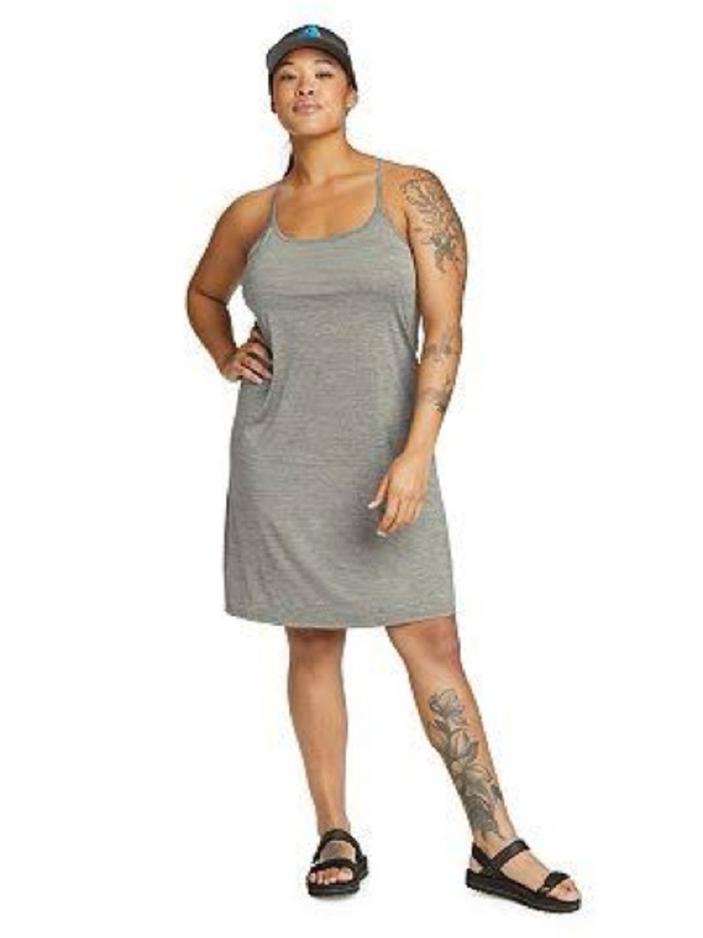 Eddie Bauer, gray revolution, mini tennis dress size 2XL NEW NWT
